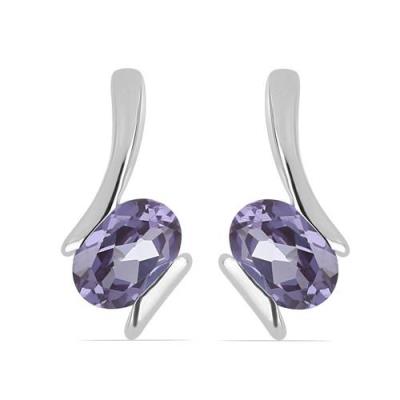 BUY GENUINE GREEN ONYX GEMSTONE EARRINGS IN 925 SILVER